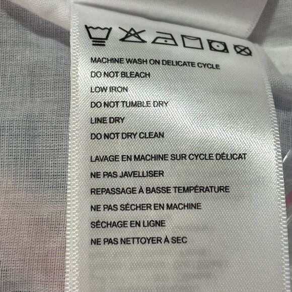 FARM RIO NWT "Blue Foliage" Sleeveless Empire Tier Midi/Maxi Blue/White/Peach XL - Picture 15 of 16